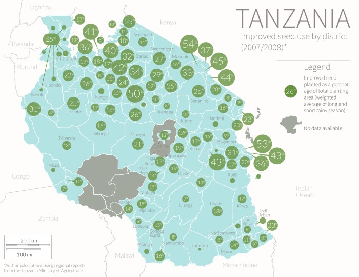 Tanzania Seed Map